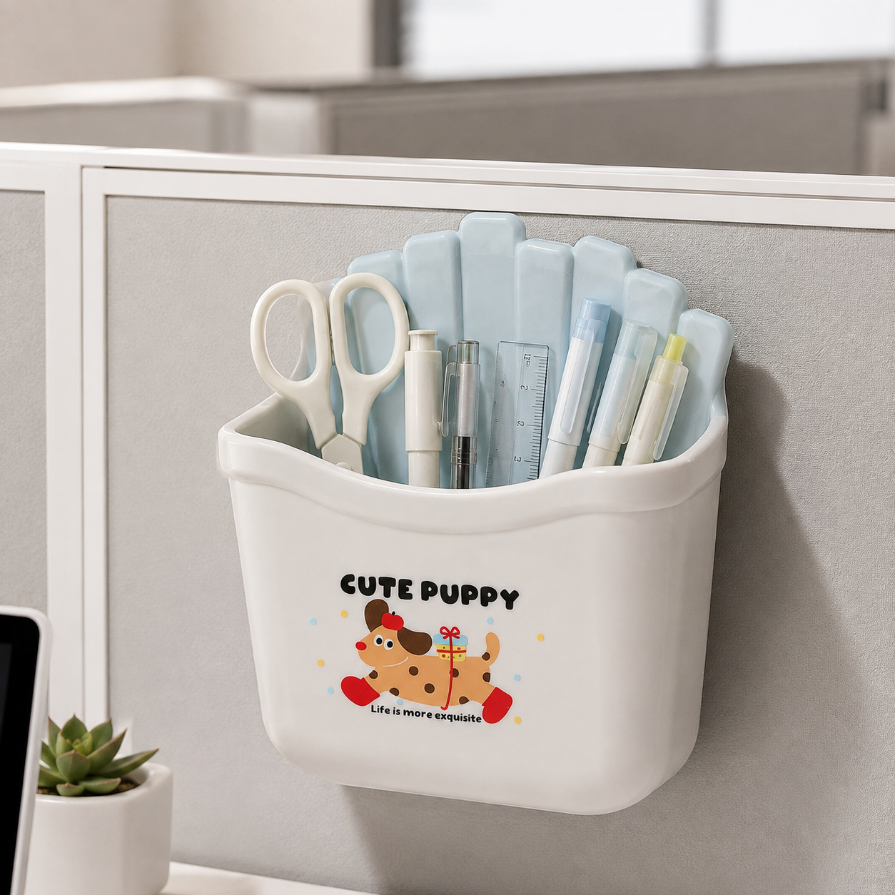 Cute Brush Holder Wall Mounted
