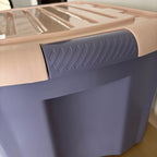 Storage box with side locks - 45L