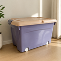 Storage box with side locks - 45L