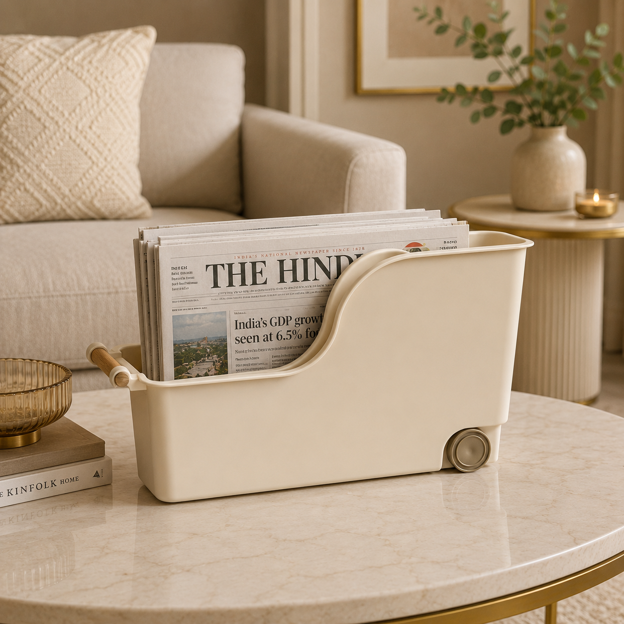 Flexi Glide-on Organiser with wooden handle