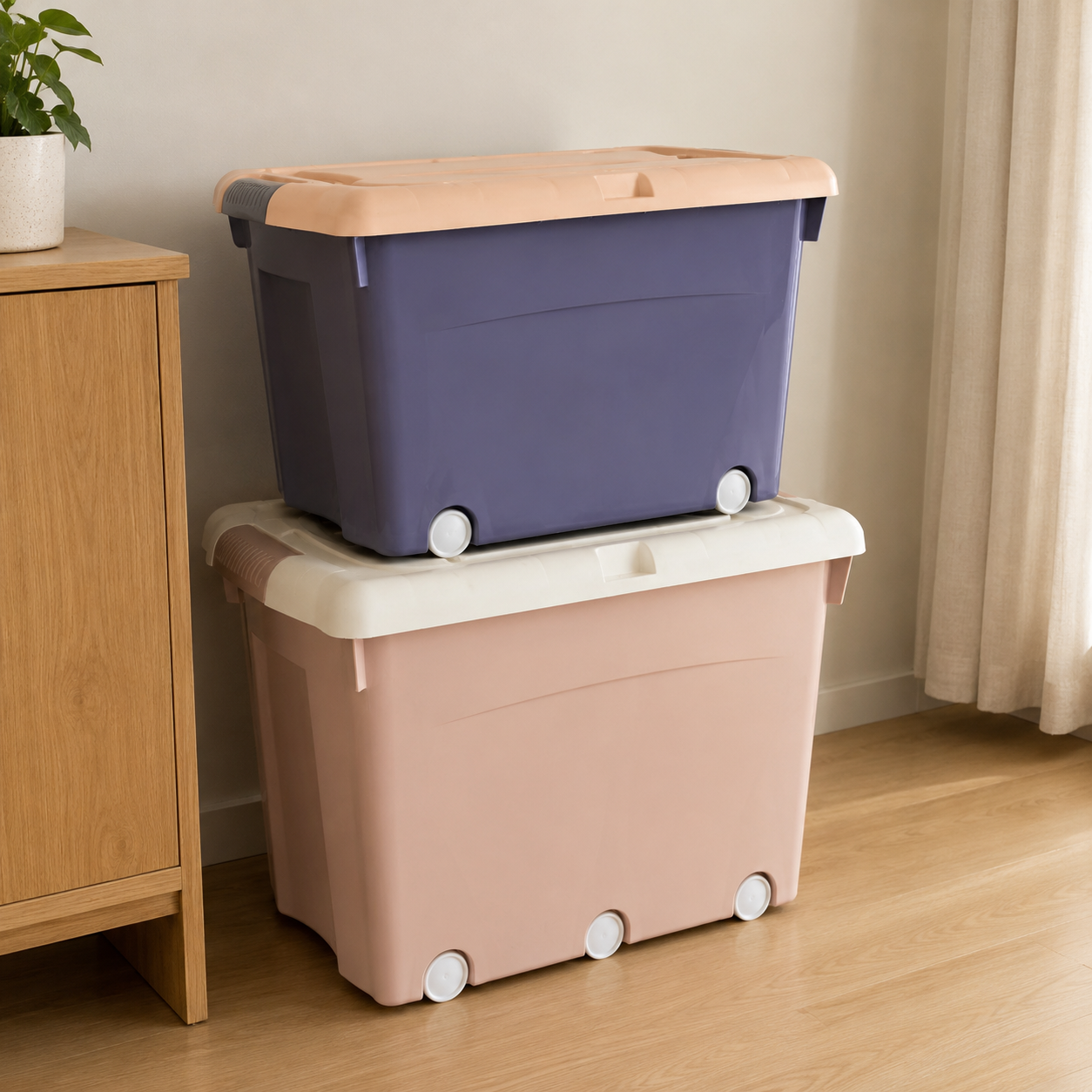 Big storage box -72 Litres ( with side Locks)