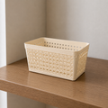 Storage basket with holes