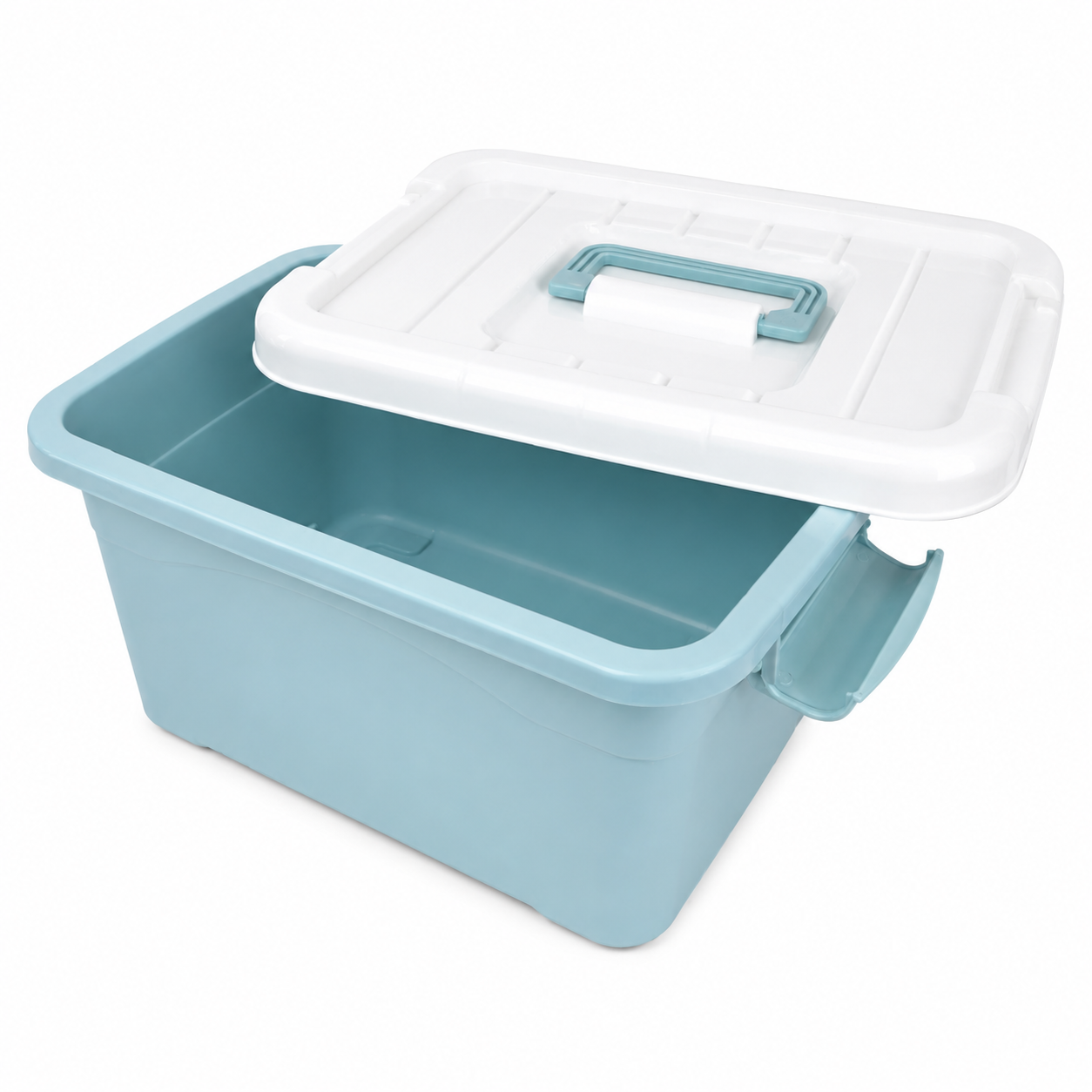 Pastel storage bin with Locking Lid