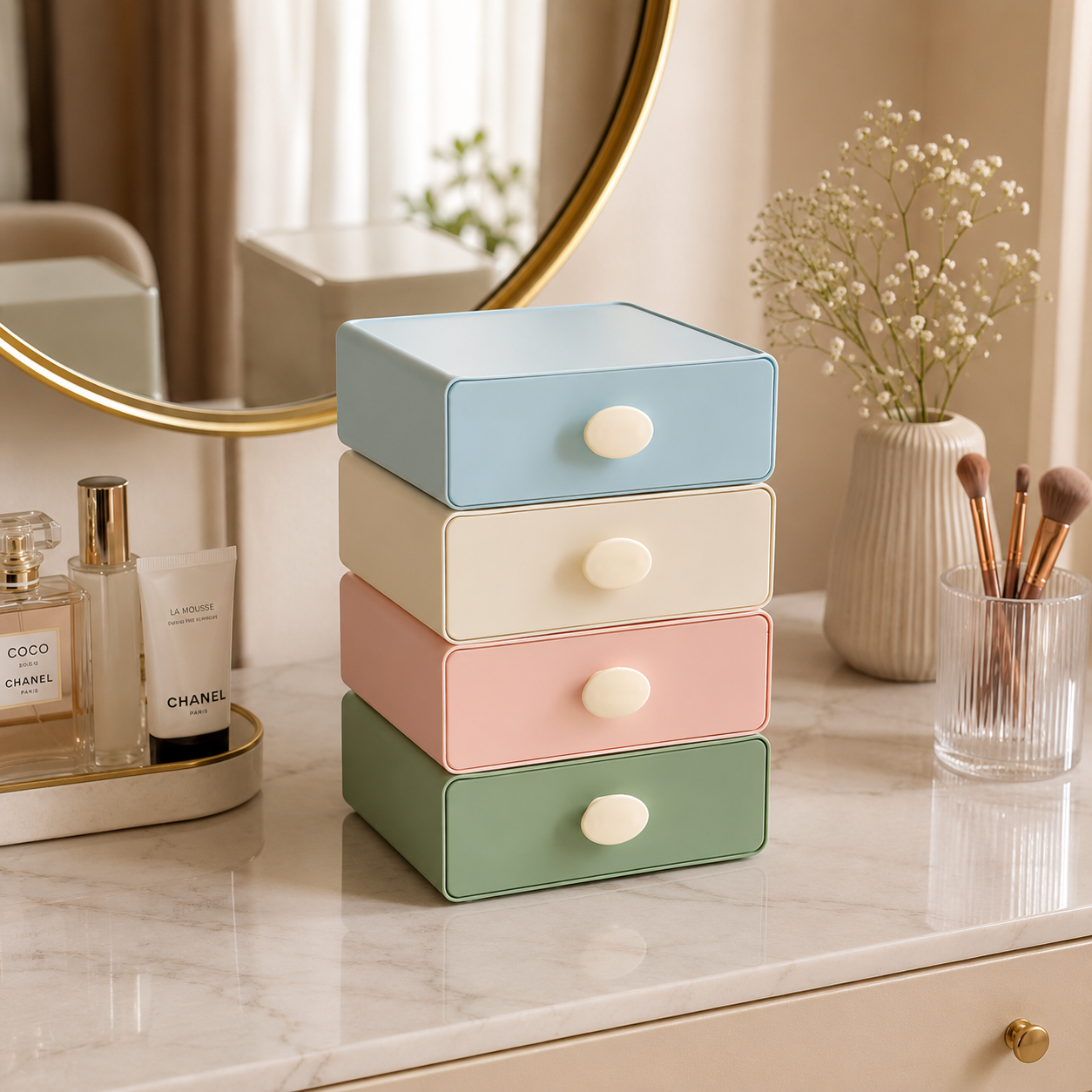 Pastel Plastic Draw