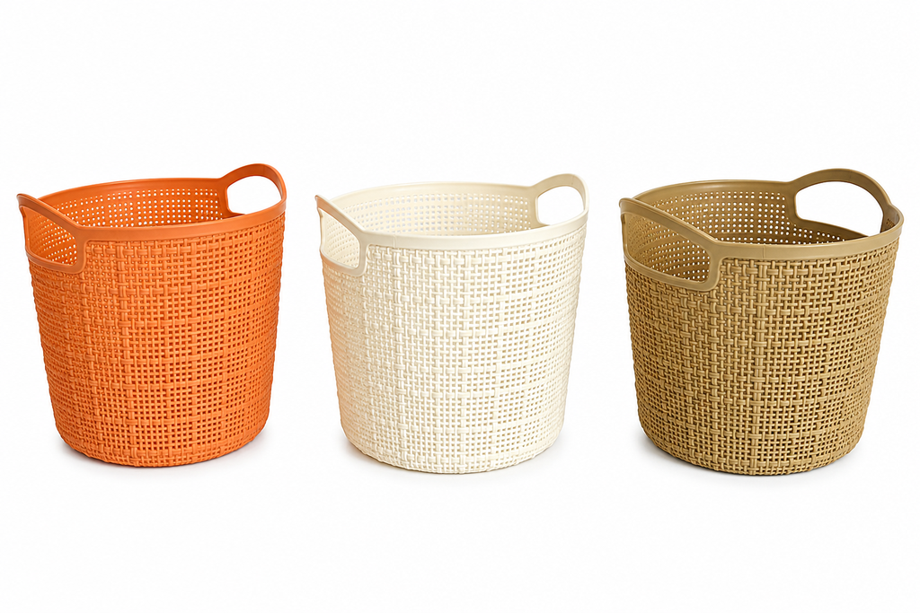 Round Grid Basket