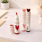 Heart Pop HighLighter (6 Pcs Pack)