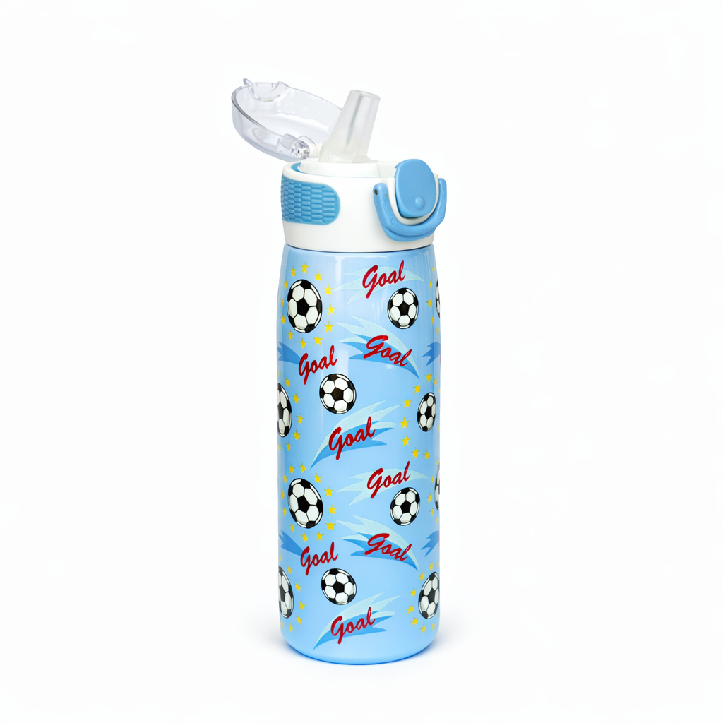 Cartoon Insulated Water Bottle - 620 ml