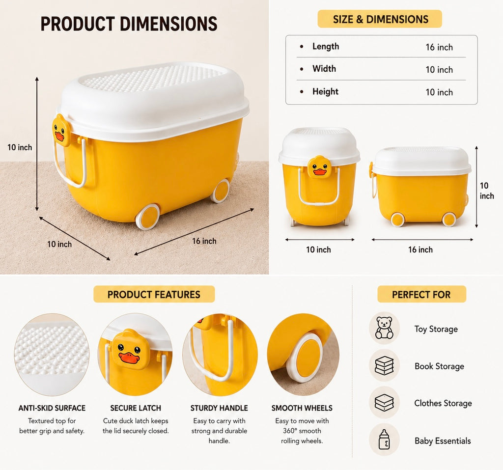 Toy storage box