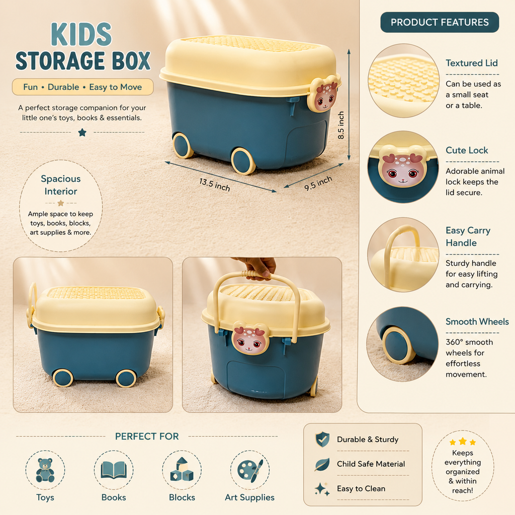 Cute Storage Box (Medium)