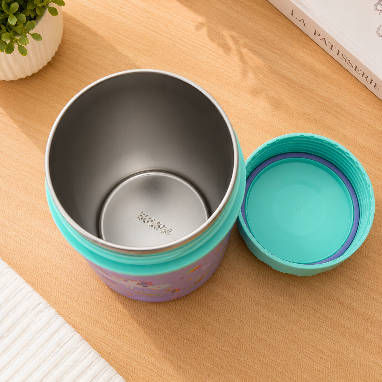 Steel Food Jar