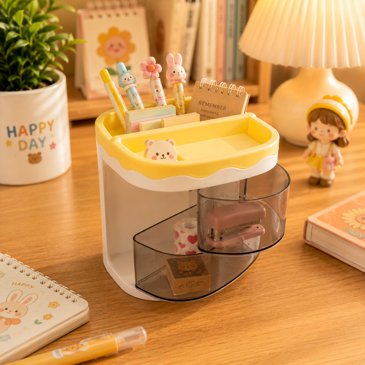 Pen Stand with Draw