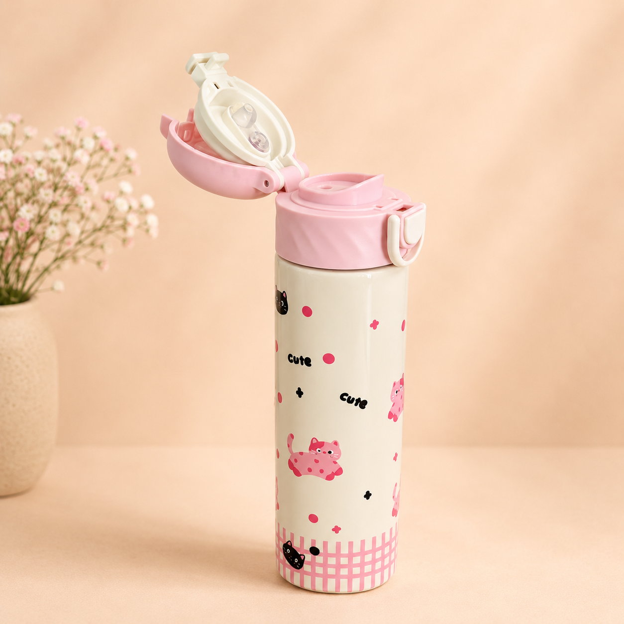 Sleek Dual Sipper Bottle