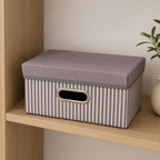 Cloth Storage Box with Lid Small