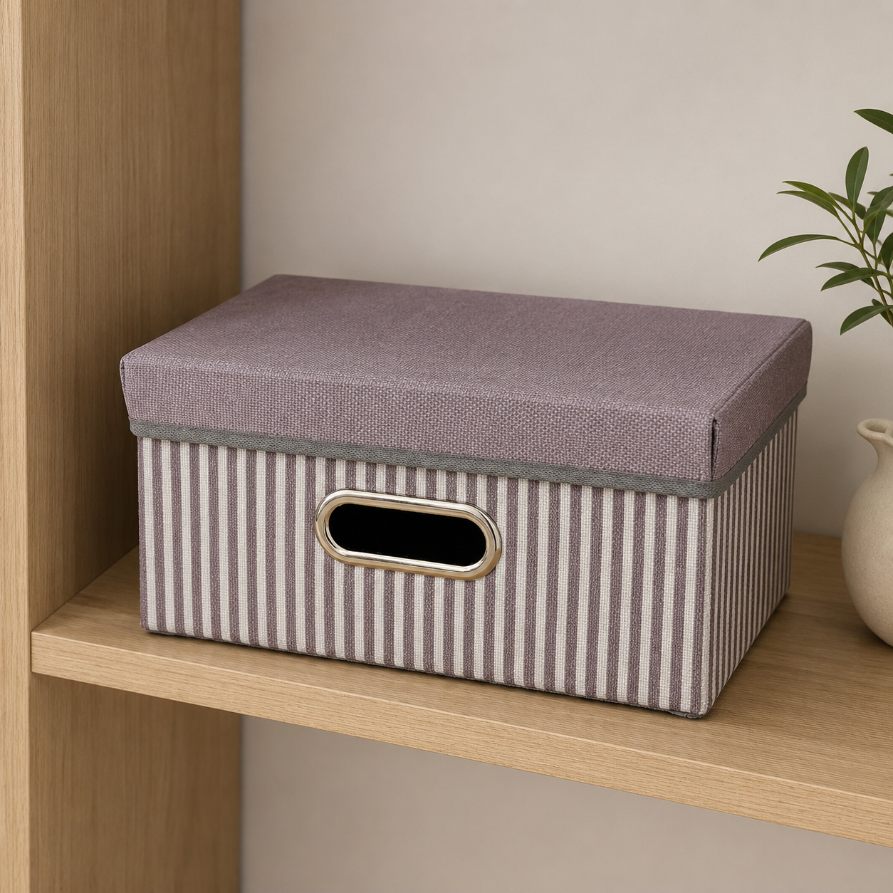 Cloth Storage Box with Lid Small