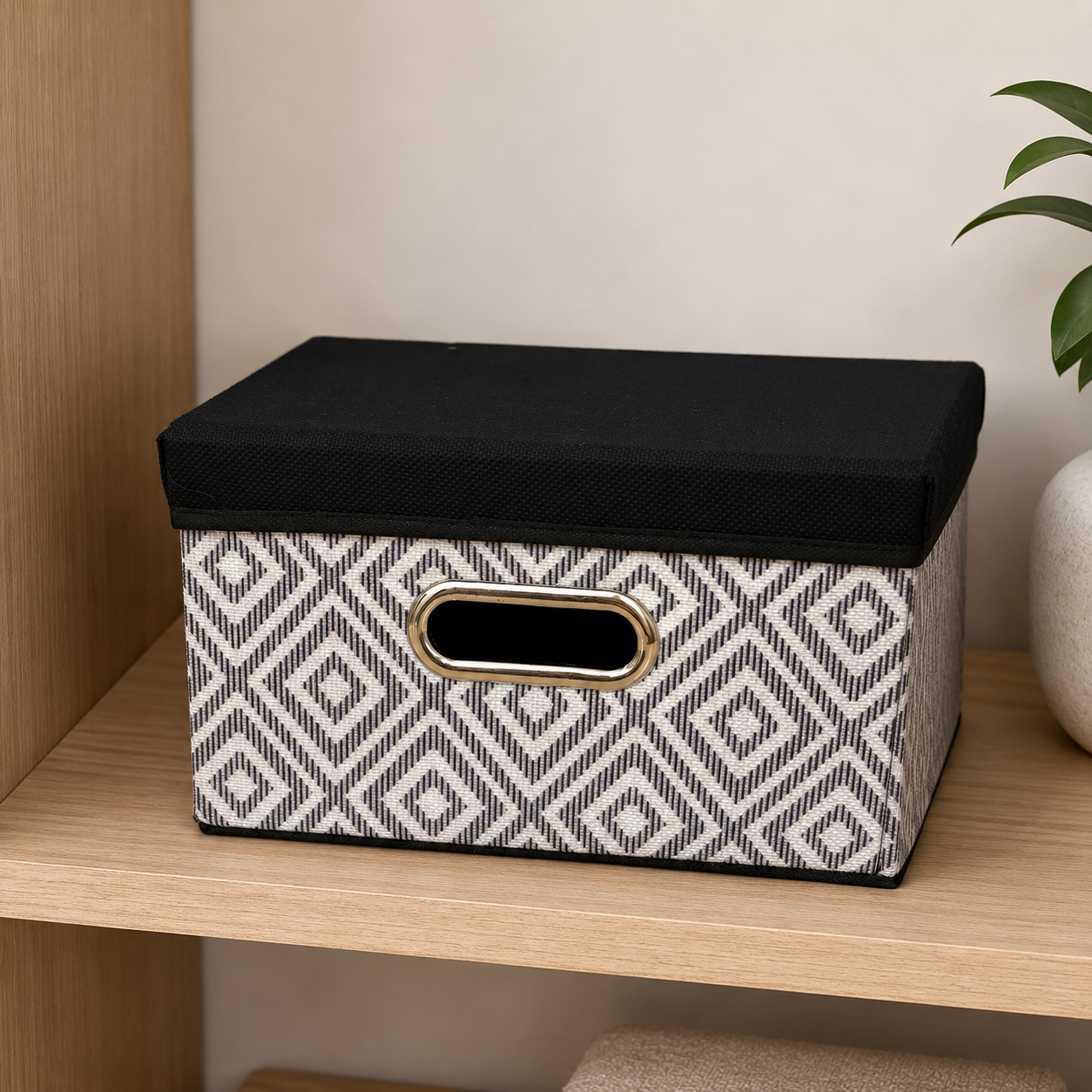 Cloth Storage Box with Lid Small