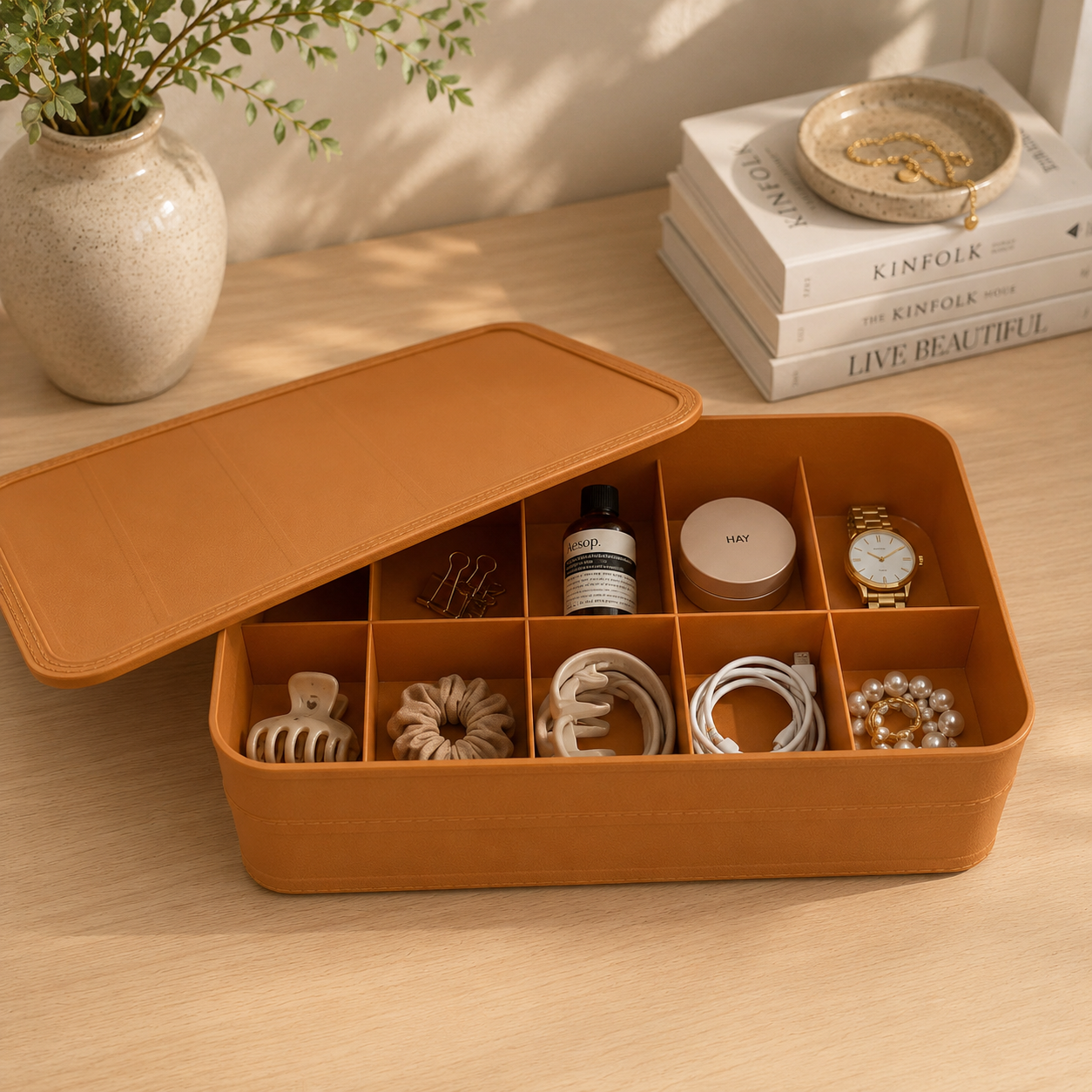 Partition Box with Lid