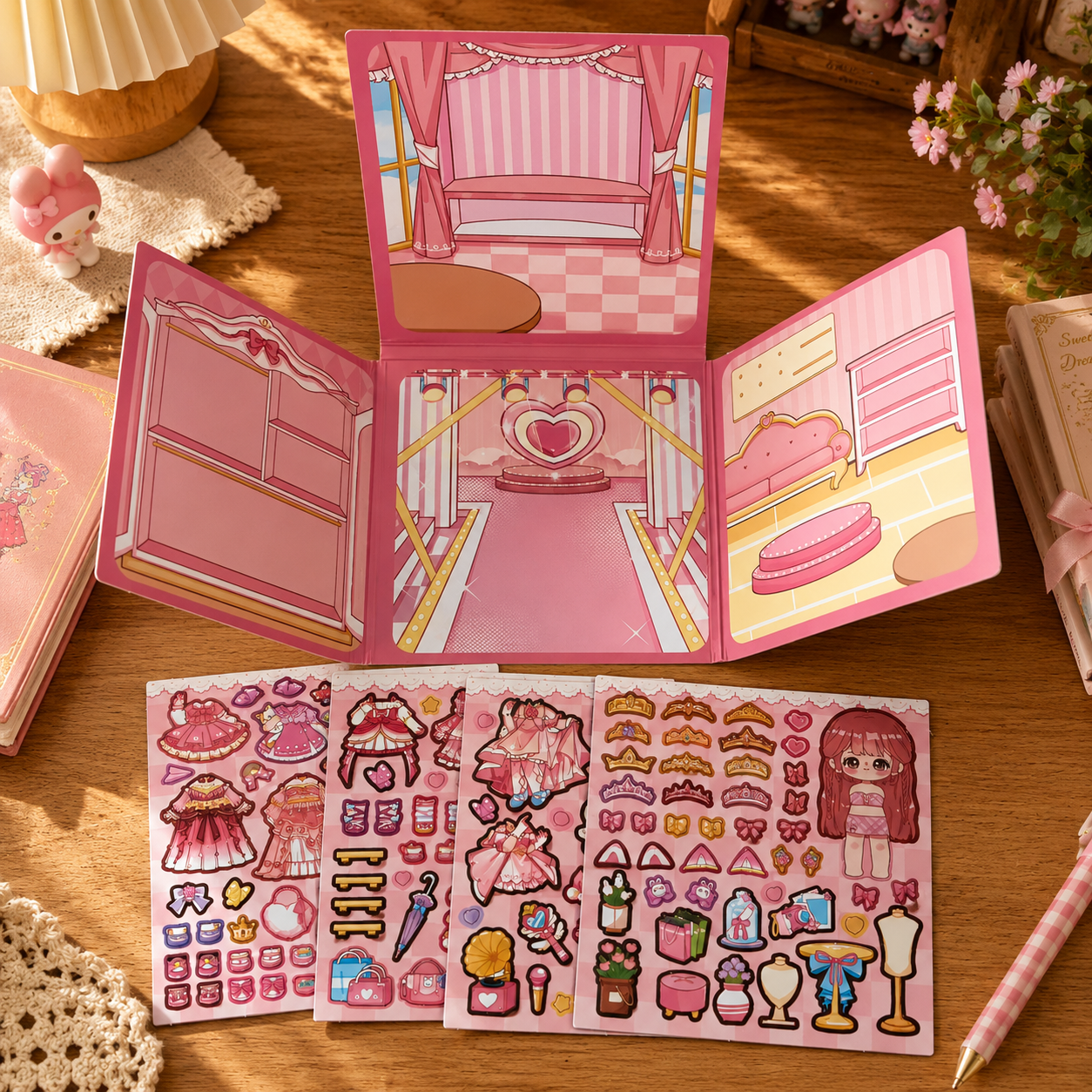 Mini Magnetic Story Sticker Book