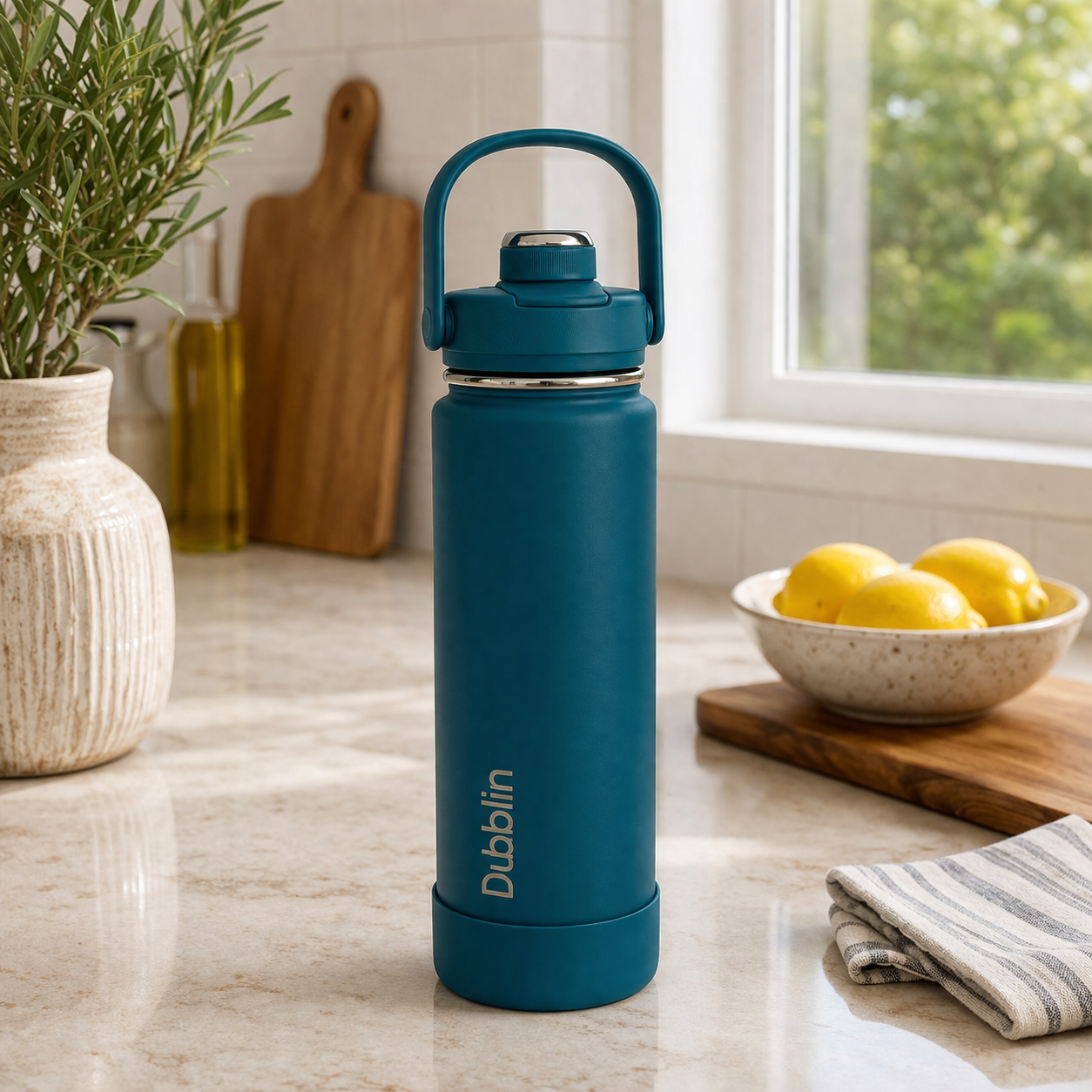 Zoom 1ltr stainless steel bottle