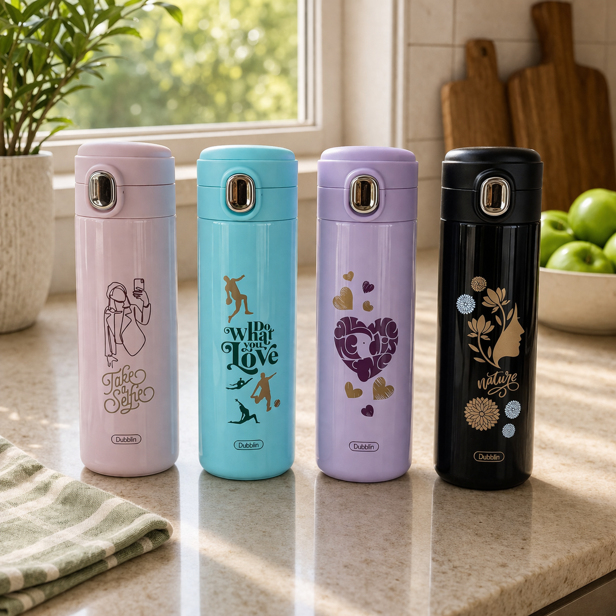 Banjo 450ml stainless steel bottle