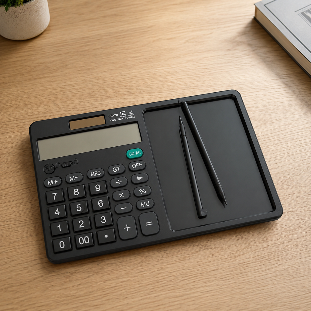 Calculator with Note pad