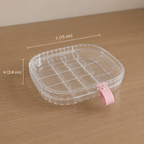 Transparent jewellery box