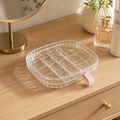 Transparent jewellery box