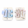 Marble 3 Pcs Combo Trendy Hair Claw
