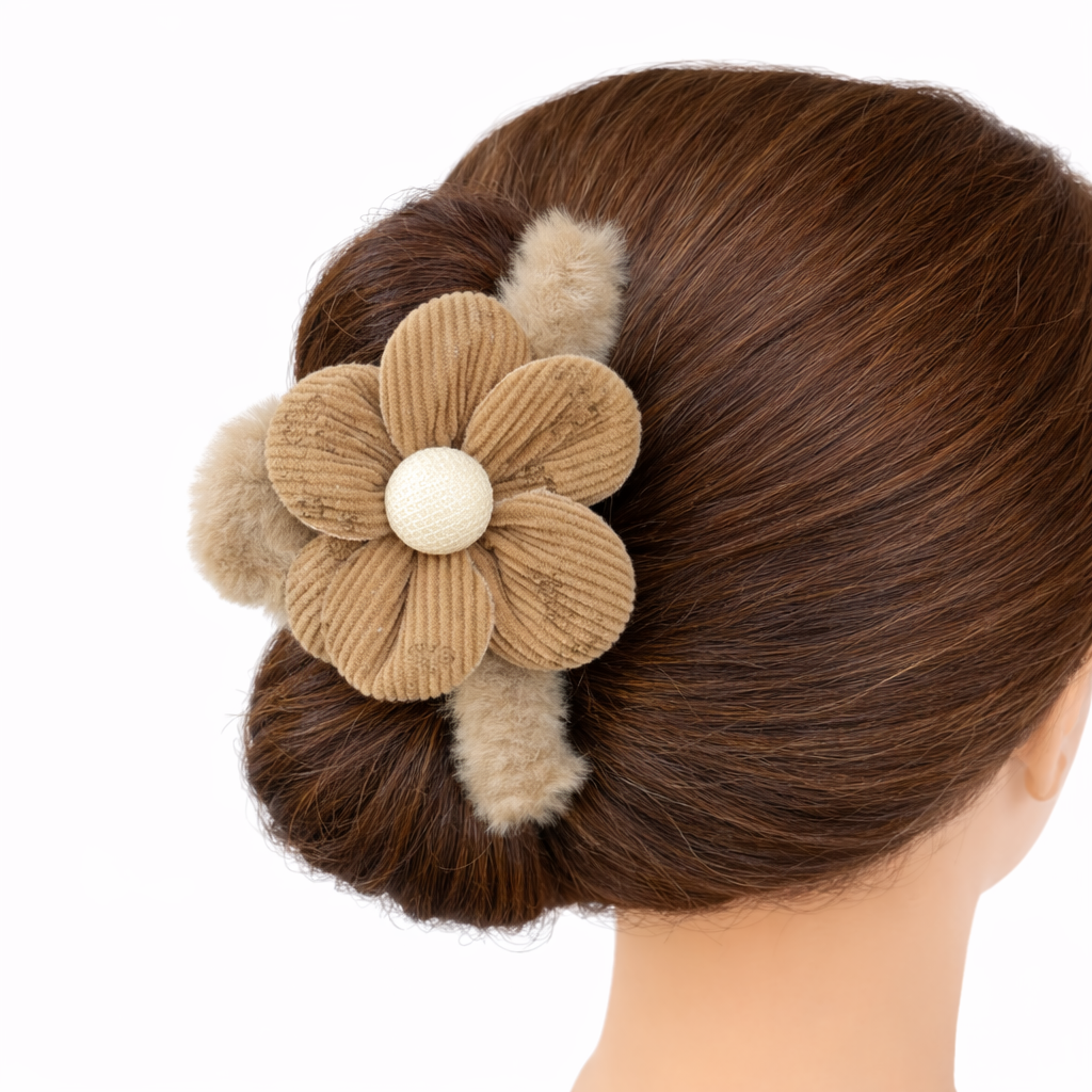 Premium Flower Fur Claw