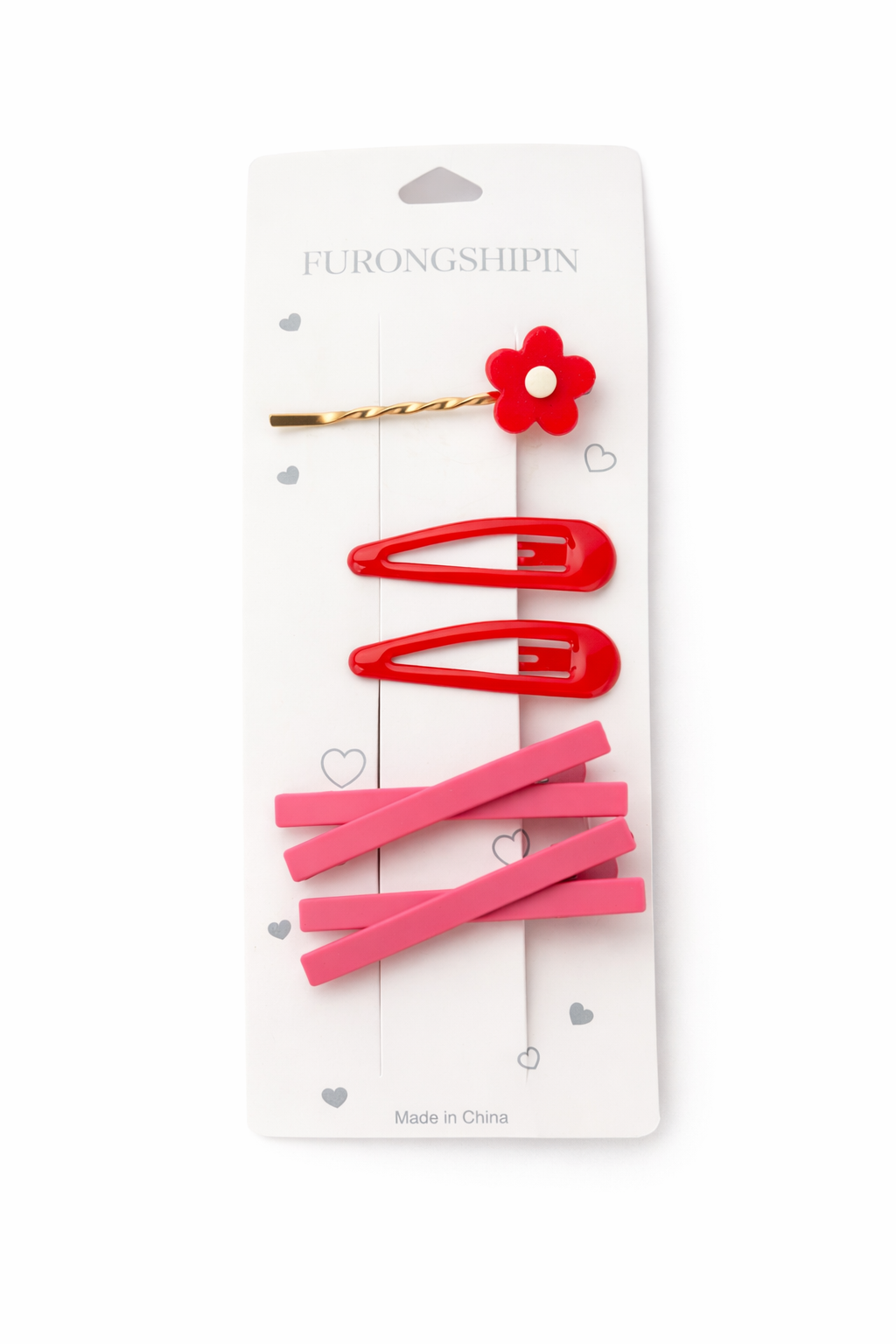 Korean Hair Clips - Set of 5