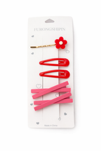 Korean Hair Clips - Set of 5