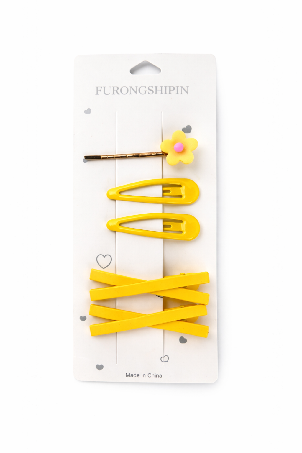 Korean Hair Clips - Set of 5
