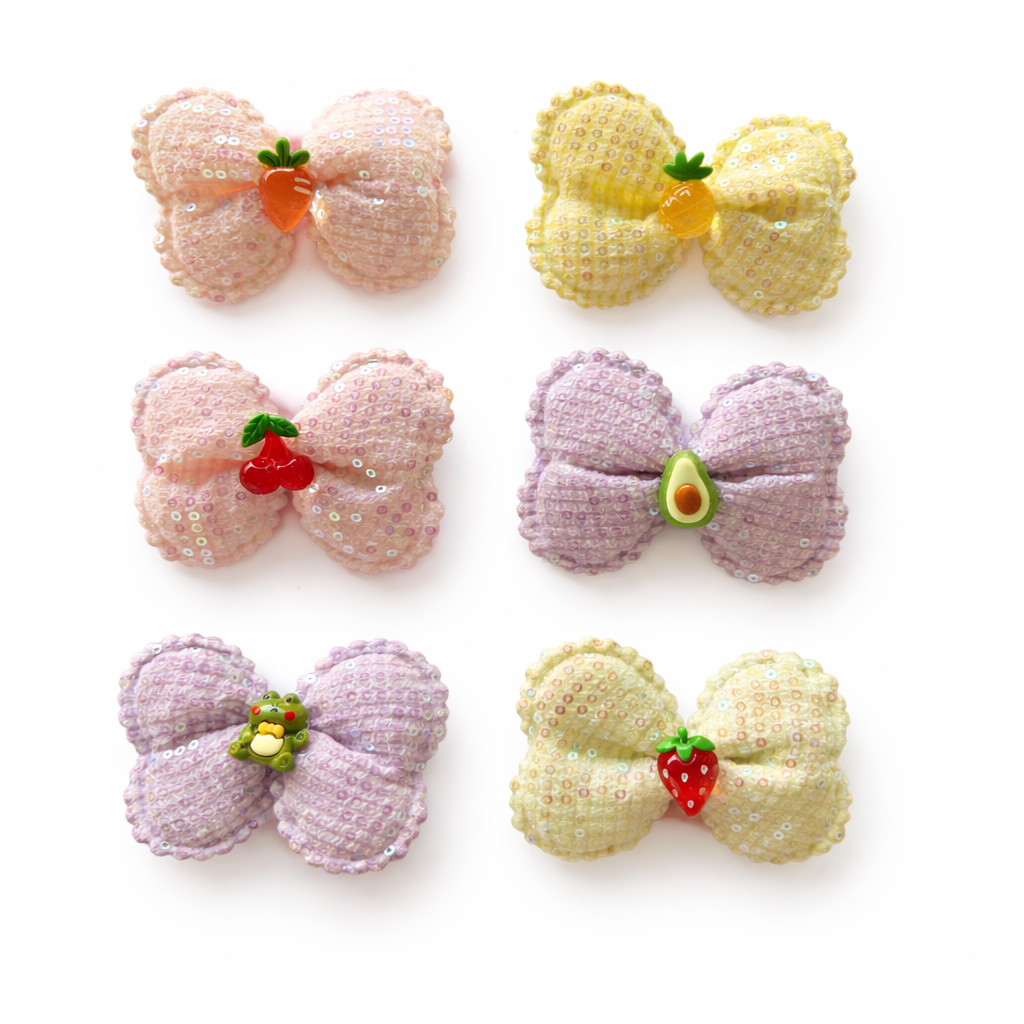 Fruits Bow Clip