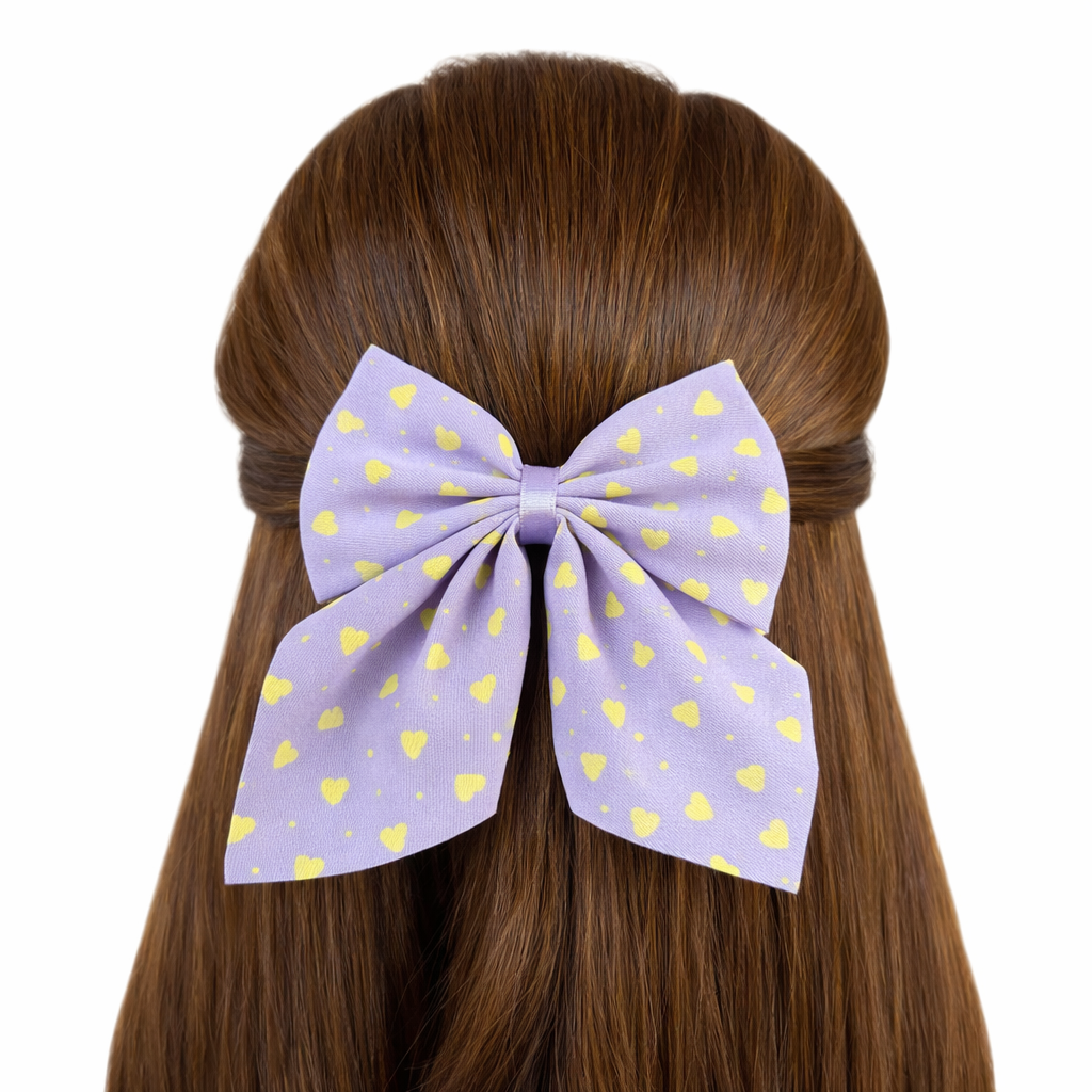 Heart Bow Clip