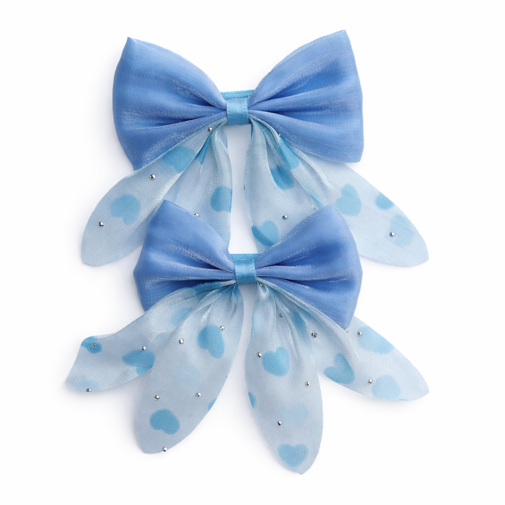 Satin Bow Claw
