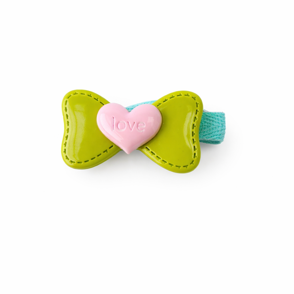 Korean Love Bow Clip