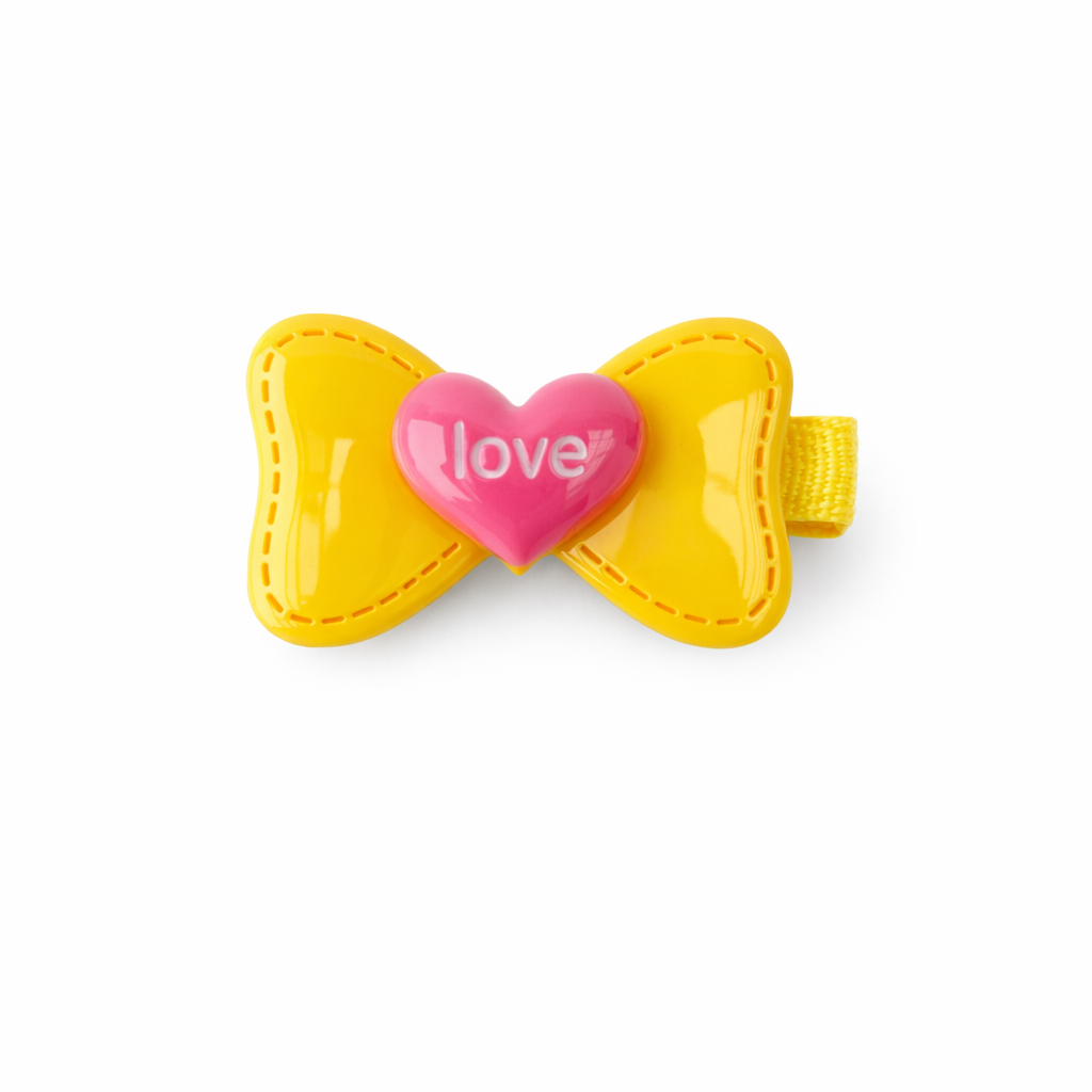 Korean Love Bow Clip