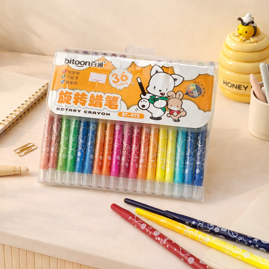 Rolling Crayons - 36 shades