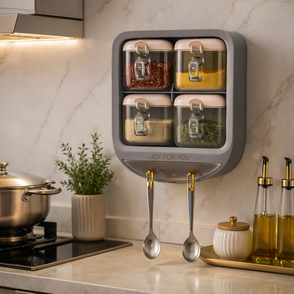 Wall Mounted Kitchen Organizer