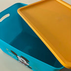 Kids Cartoon Storage Box with Lid - Big