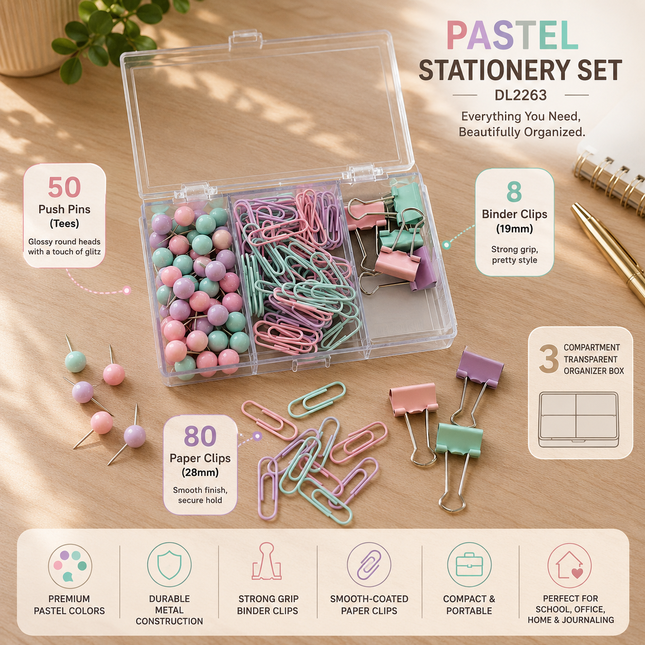 Candy Stationery Set