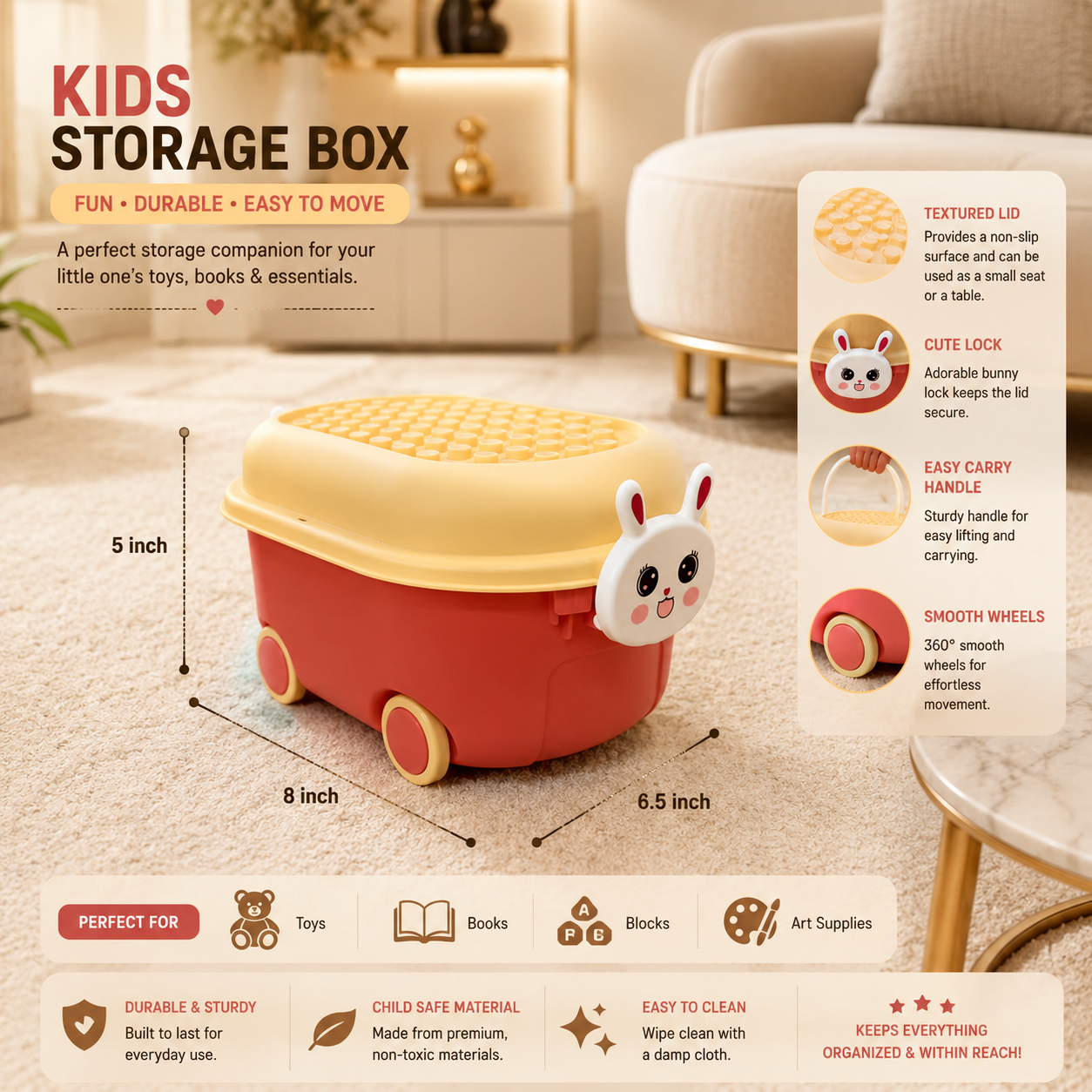 Cute Storage Box (Small)