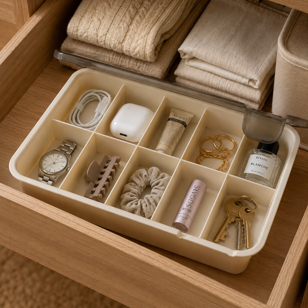 Partition Box with Lid