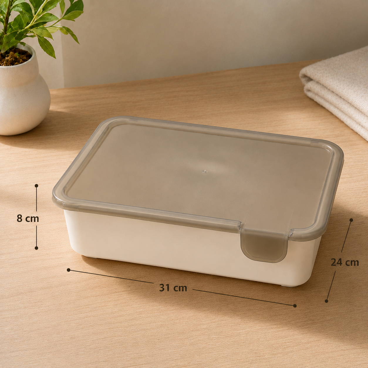 Partition Box with Lid