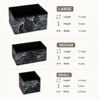 Black Storage Cloth (Set of 3)