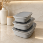 Food storage box - set of 3 ( Refridgerator Friendly)