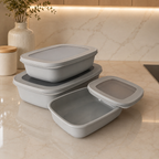 Food storage box - set of 3 ( Refridgerator Friendly)