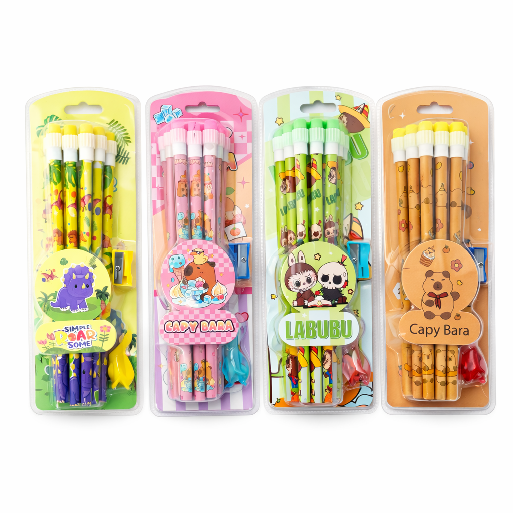 Cartoon PENCIL SET