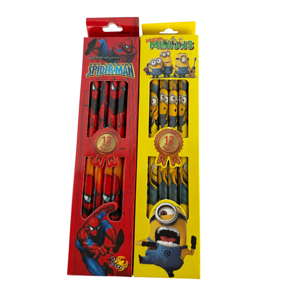 Spider MAN & Minion PENCIL