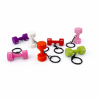 Dumbbell Keychain