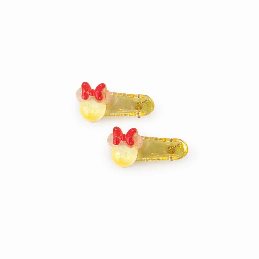 Kawaii Mickey Resin Hair Clip